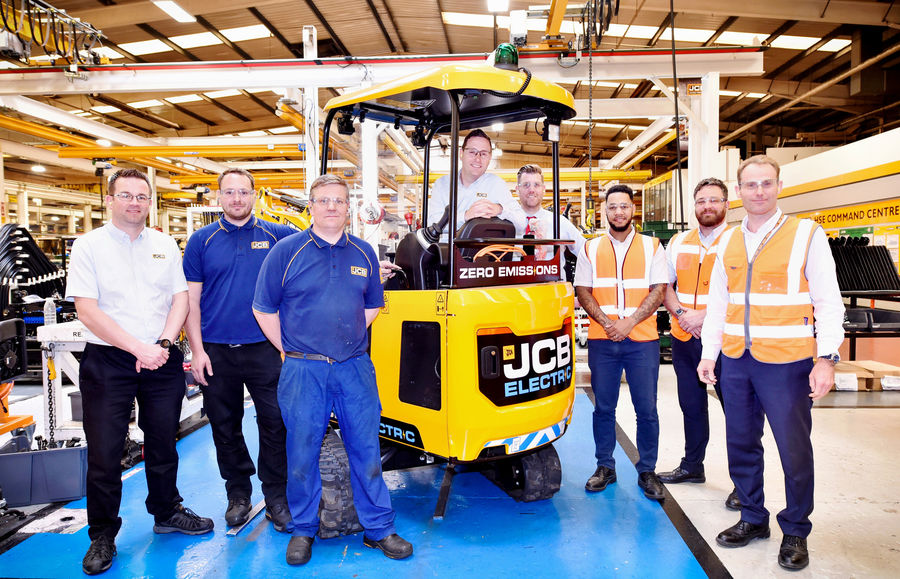 JCB純電動(dòng)微挖來(lái)了！首批50臺(tái)19電動(dòng)微挖發(fā)運(yùn)！